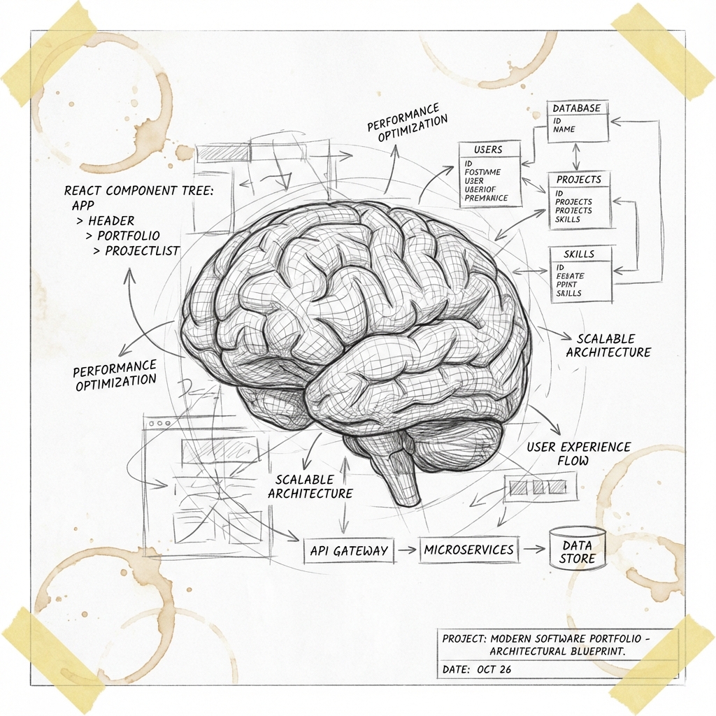 Building My Digital Brain: The Tech Behind This Portfolio